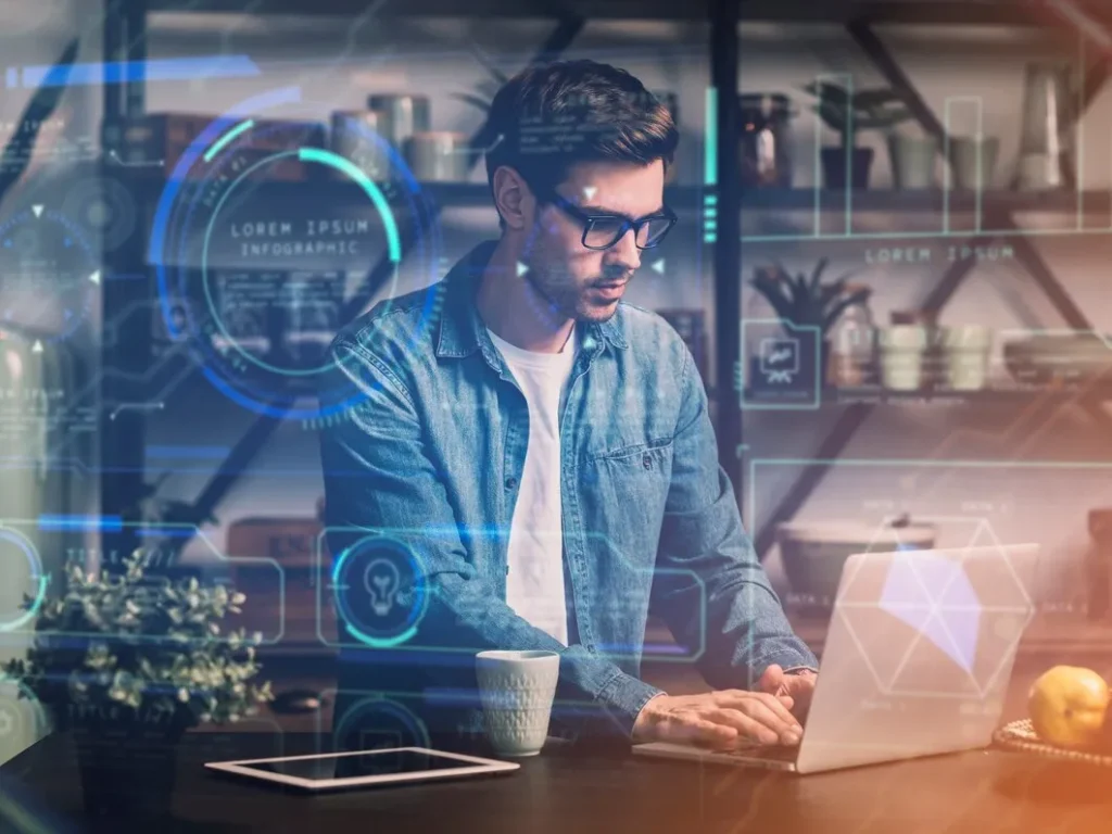 person working html computer 23